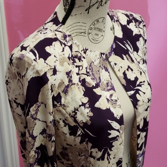 NWT 💕💕Macy's Jessica Howard Light Blazer Top - Picture 7 of 12